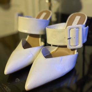 White heels / forever 21